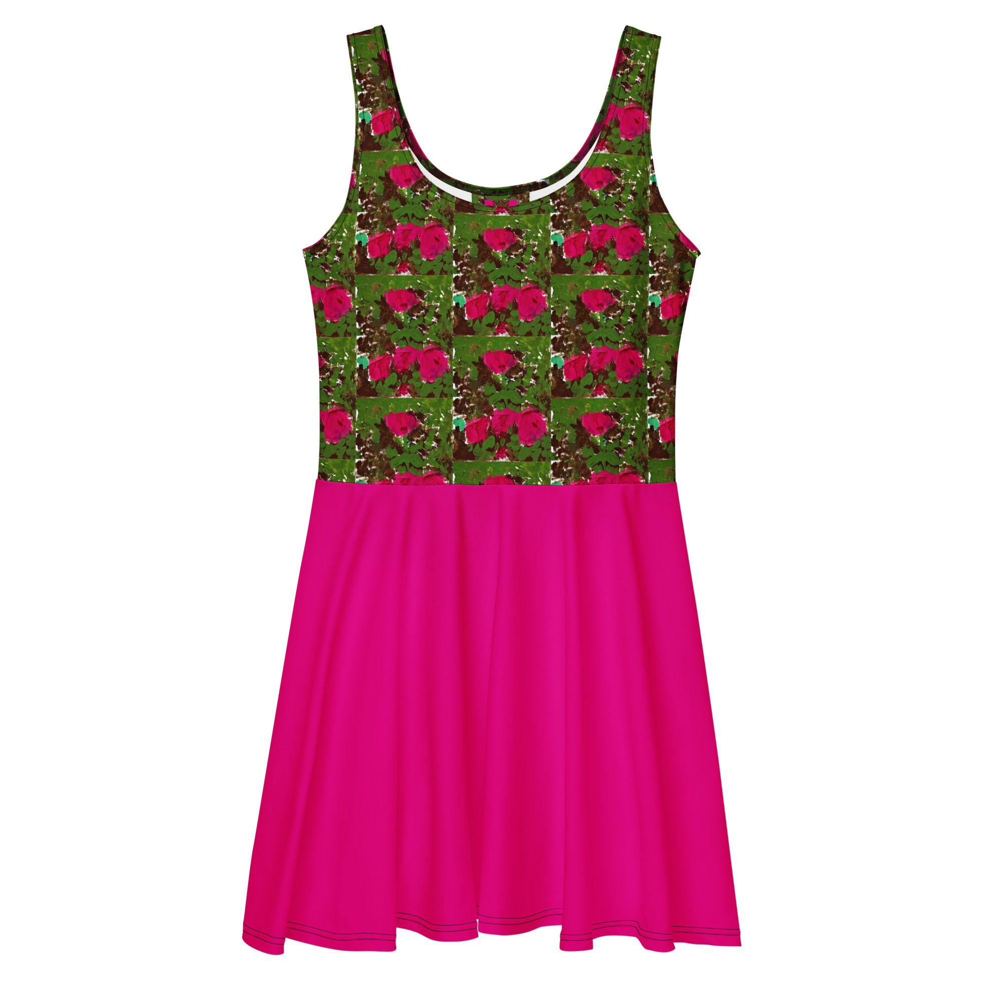 Bed of Roses Skater Dress