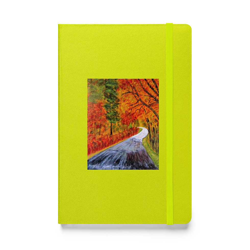 Miniatura: The Road Not Taken Hardcover bound notebook