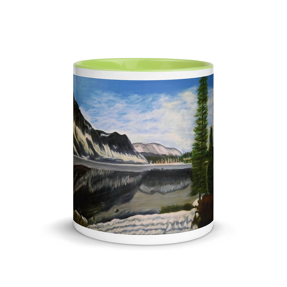 Miniatura: Lovely Lake Marie Mug with Color Inside