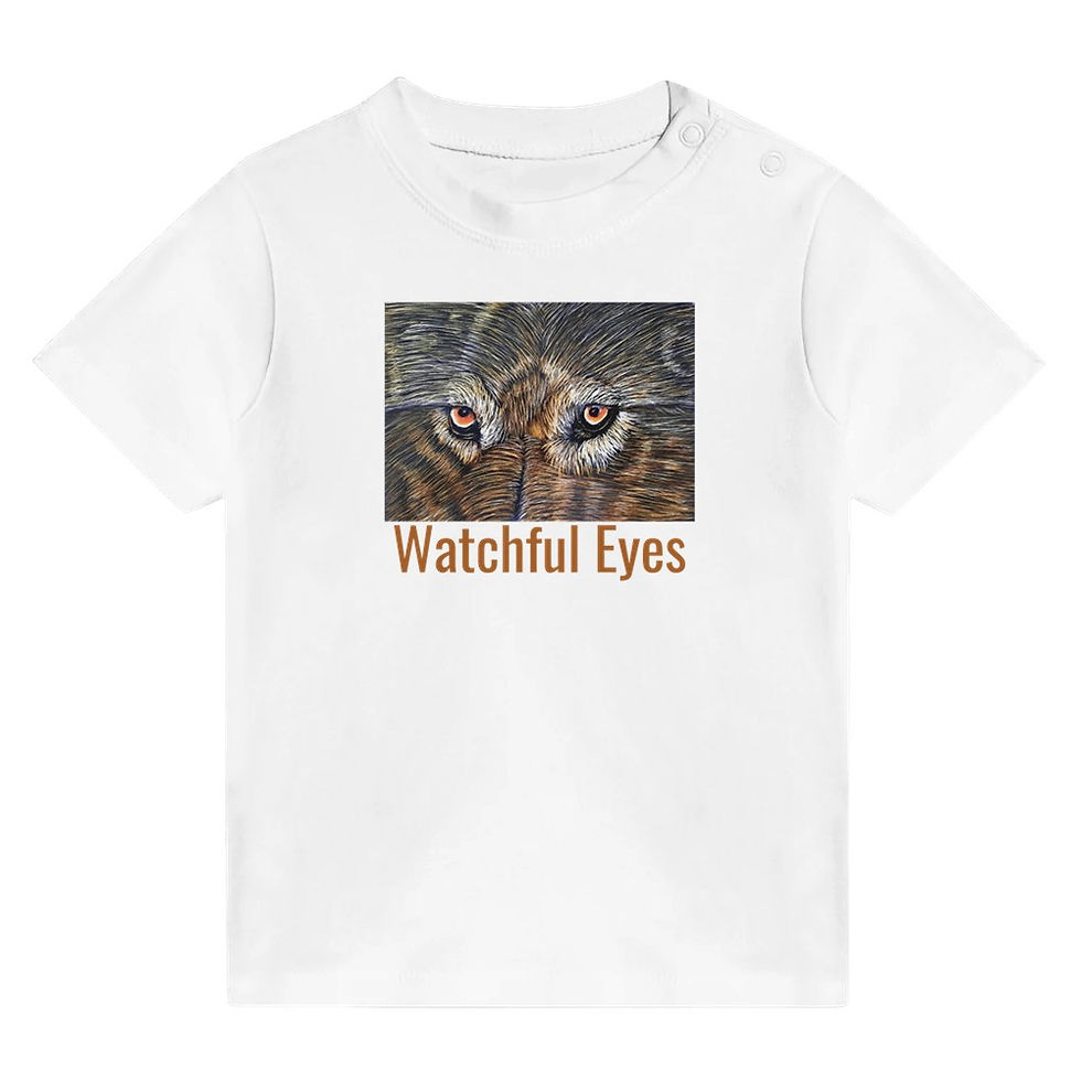 Miniatura: Watchful Eyes Classic Baby Crewneck T-shirt