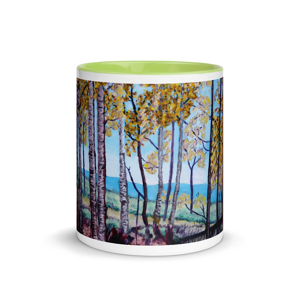 Thumbnail: Sheep Mountain Retreat 1 Mug with Color Inside