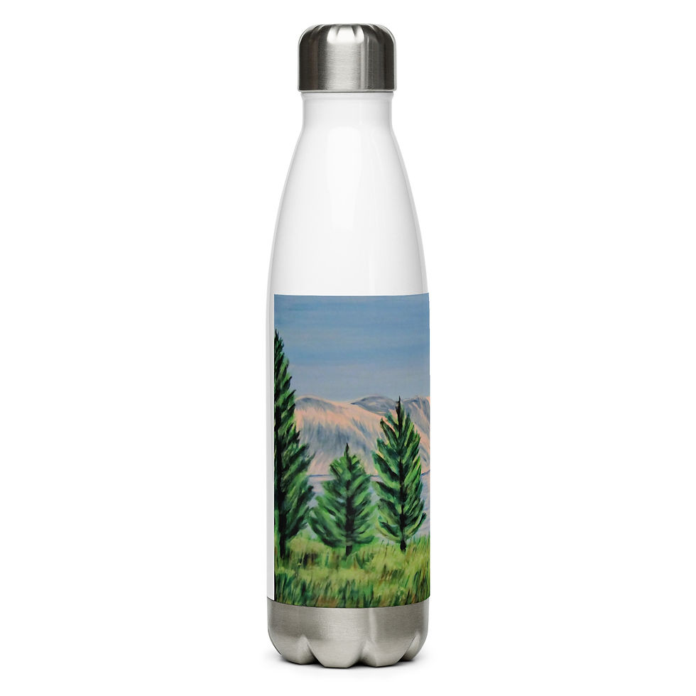Thumbnail: Jackson Lake Summer Stainless steel water bottle