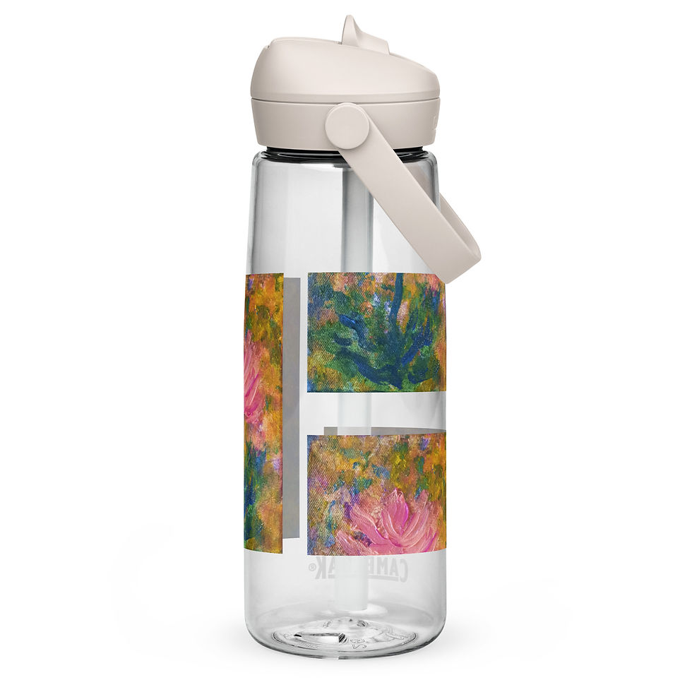 Miniatura: Transient Beauty Flip straw water bottle