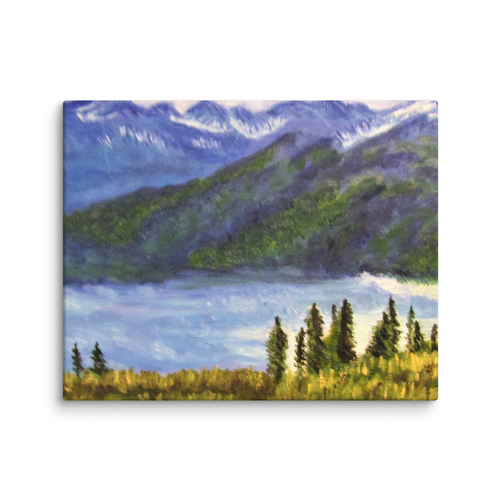 Miniatura: A River Runs Through It Canvas