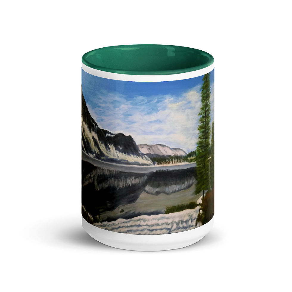 Miniatura: Lovely Lake Marie Mug with Color Inside