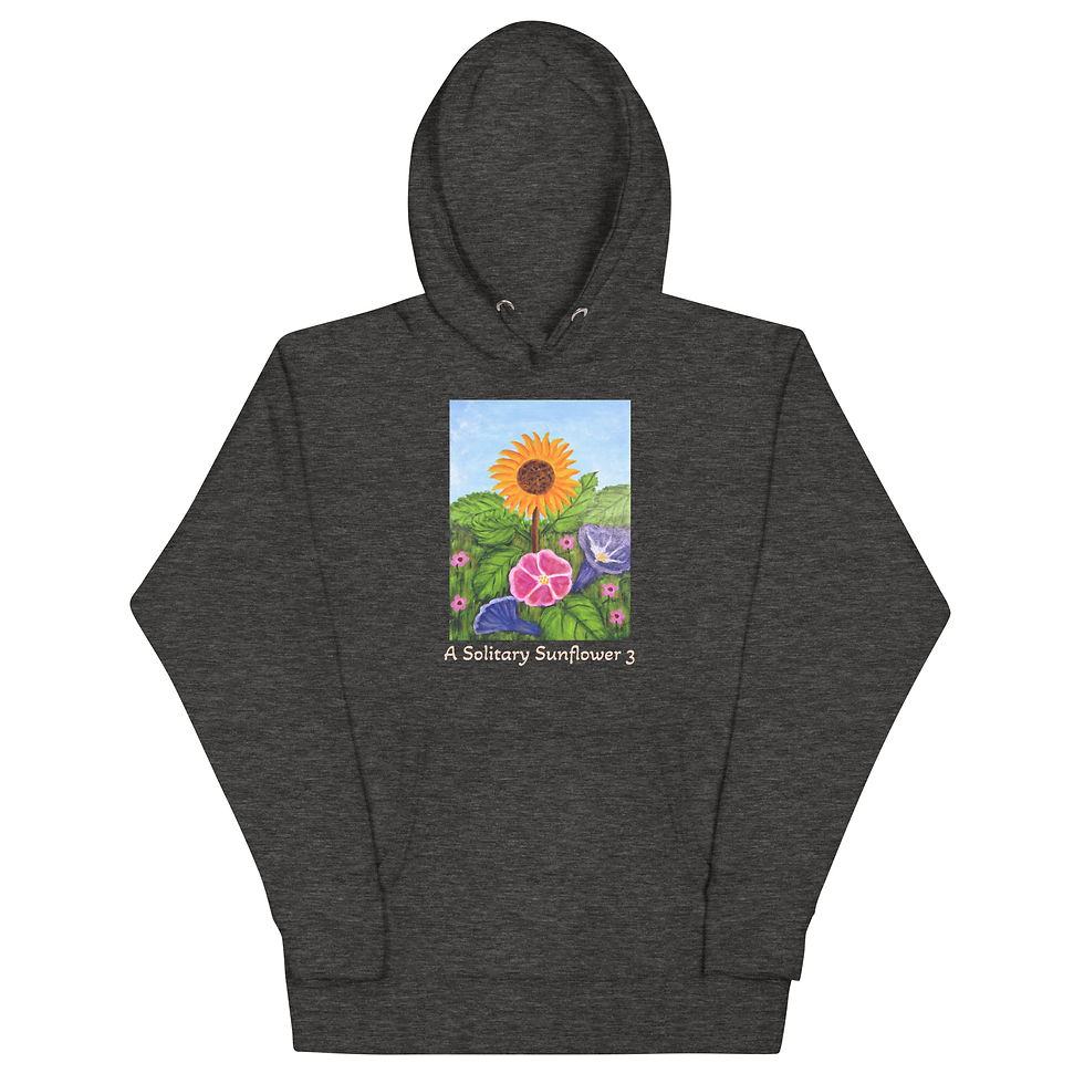 Miniatura: A Solitary Sunflower 3 Unisex Hoodie