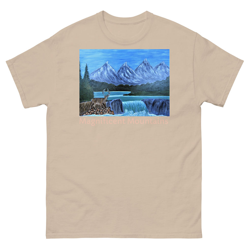 Thumbnail: Magnificent Mountains Men's classic tee