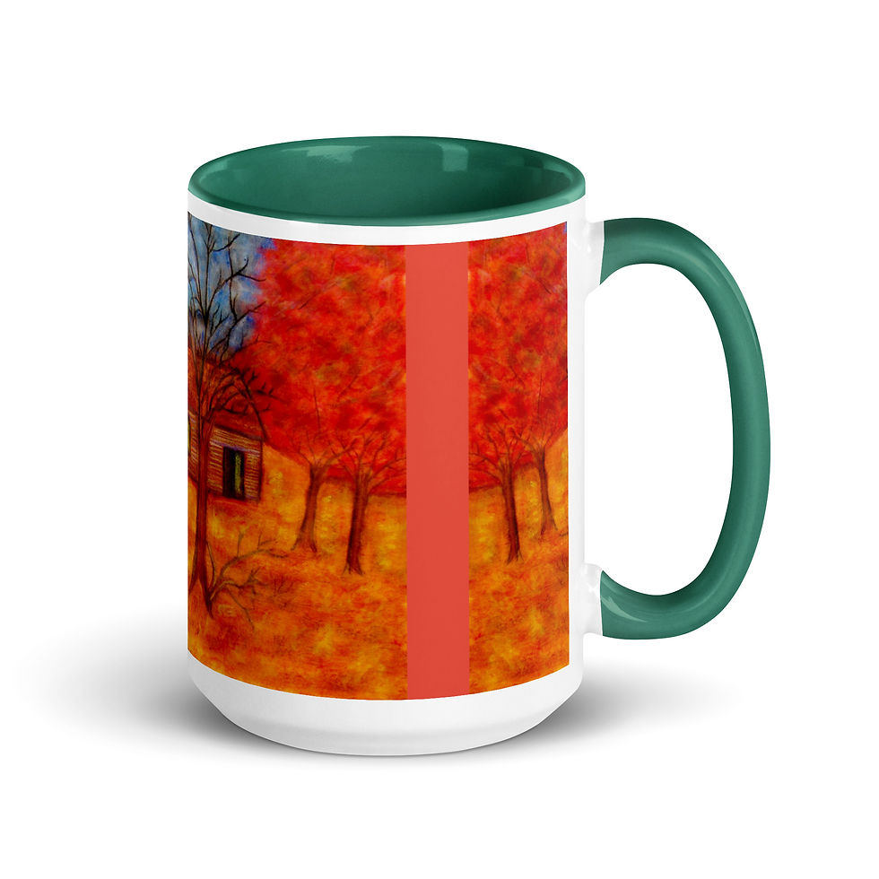 Thumbnail: The Long Road Home Mug with Color Inside