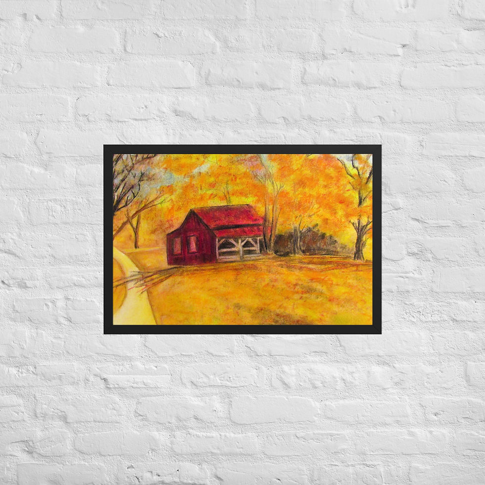 Miniatura: The Old Homeplace Framed poster