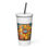 Miniatura: Dream Seasons Insulated tumbler with a straw