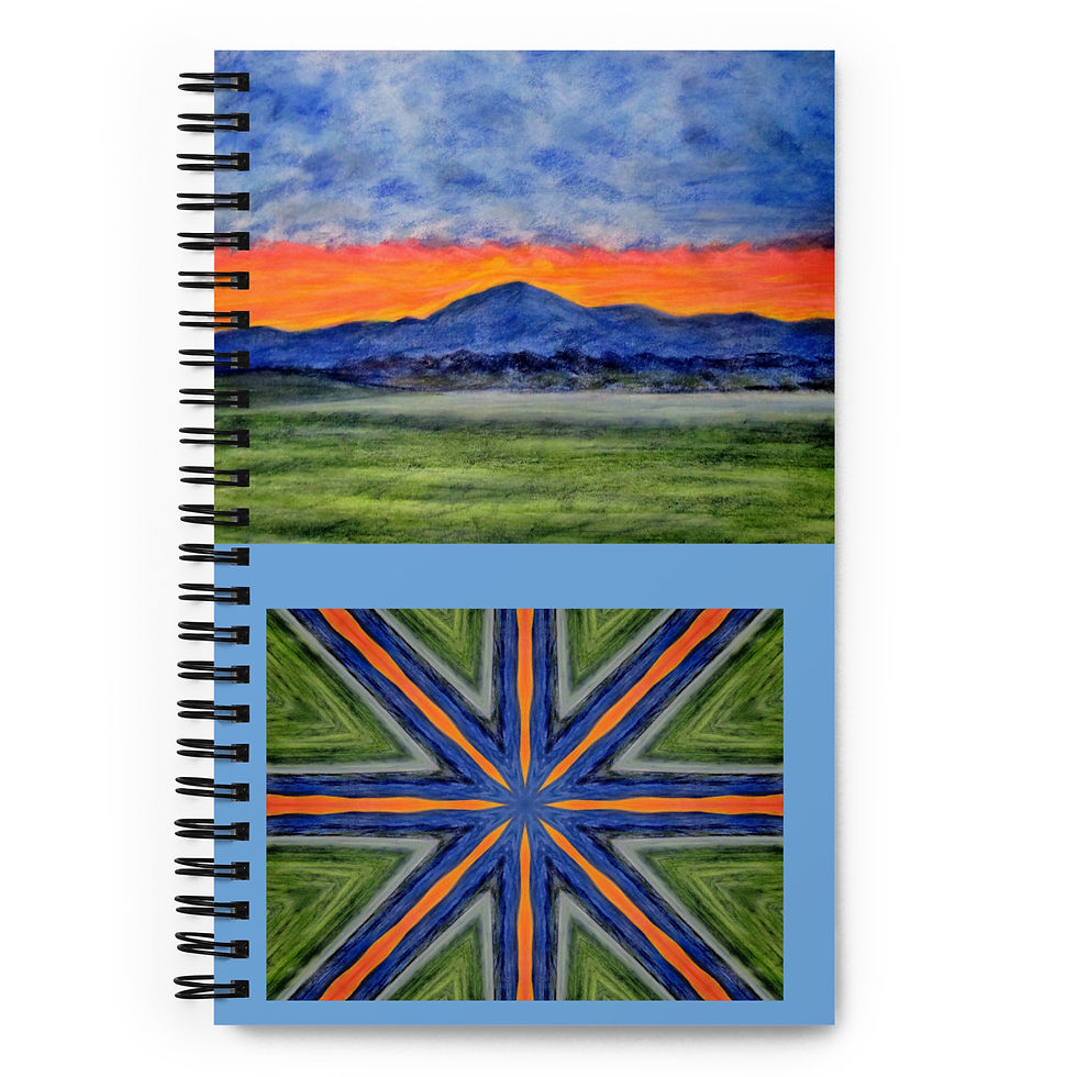Laramie Peak Splendor Spiral notebook