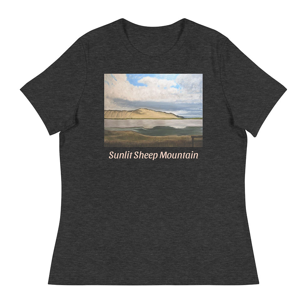 Thumbnail: Sunlit Sheep Mountain Women's Relaxed T-Shirt