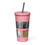 Thumbnail: Brilliant Reflections Insulated tumbler with a straw