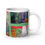 Thumbnail: Brilliant Reflections White glossy mug