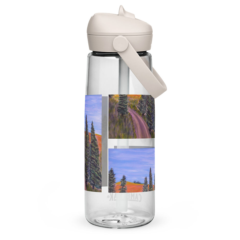 Thumbnail: Broadmouth Canyon Gold Flip straw water bottle