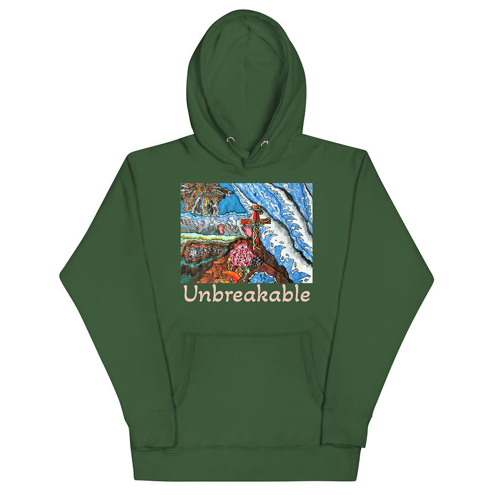 Miniatura: Unbreakable Unisex Hoodie
