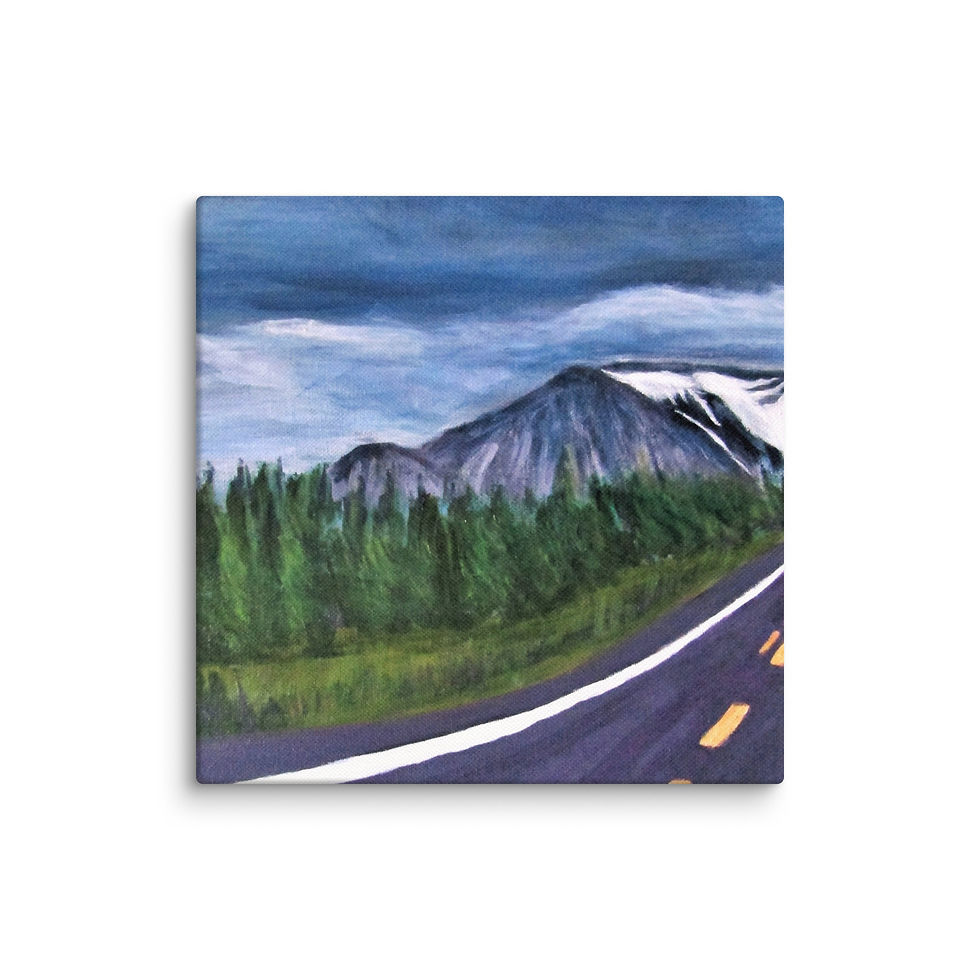 Thumbnail: The Road Taken Canvas