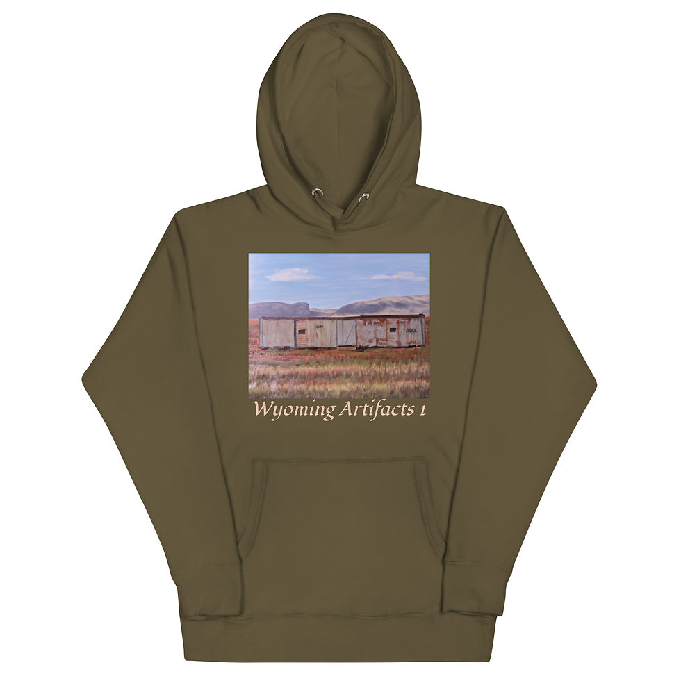 Thumbnail: Wyoming Artifacts 1 Unisex Hoodie
