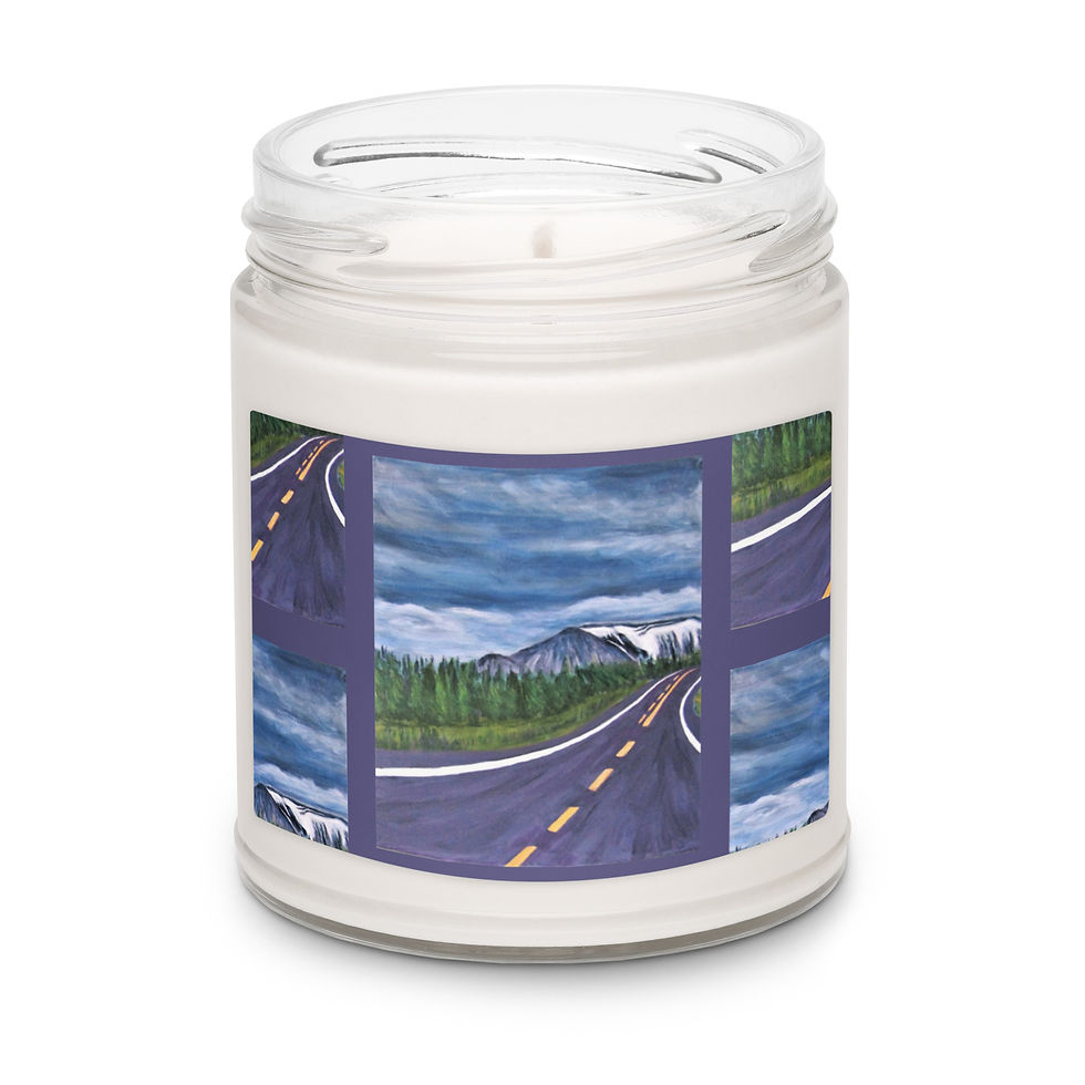 Miniatura: The Road Taken Scented soy candle