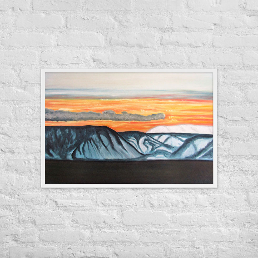 Thumbnail: Sheep Mountain Sunset Framed poster