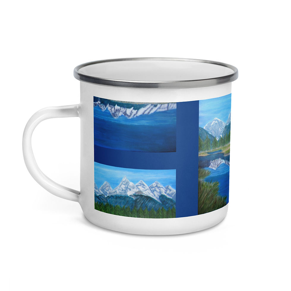 Thumbnail: Radiant Reflections Enamel Mug