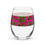 Thumbnail: Bed of Roses Stemless wine glass