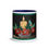 Miniatura: Christmas Candle 1 Mug with Color Inside