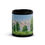 Miniatura: Jackson Lake Summer Black Glossy Mug
