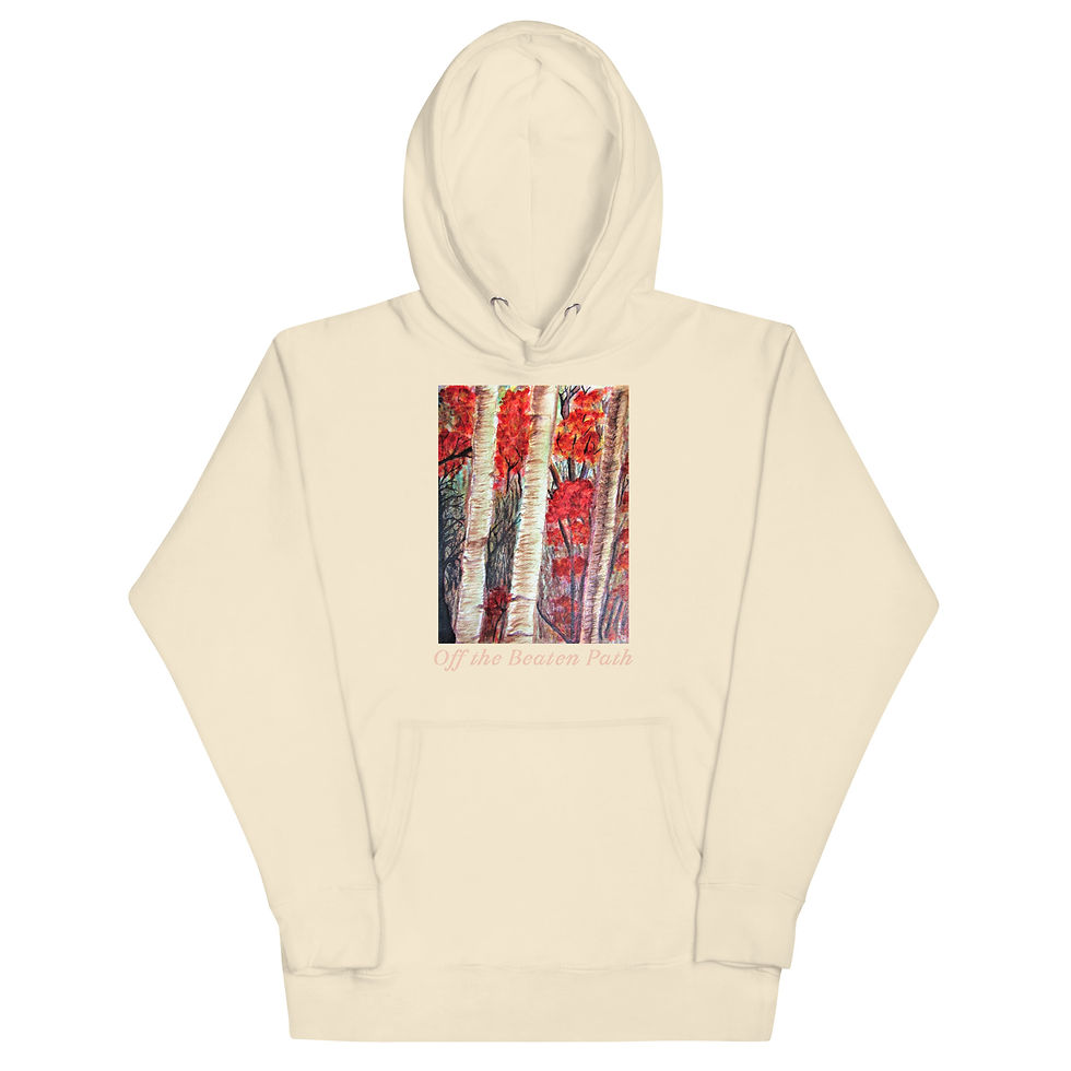 Thumbnail: Off the Beaten Path Unisex Hoodie