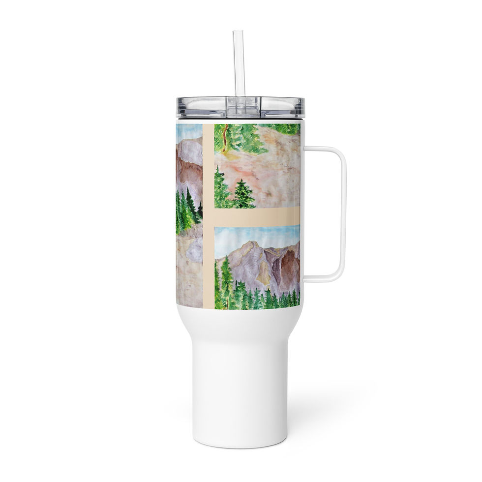 Thumbnail: High Country Travel mug with a handle