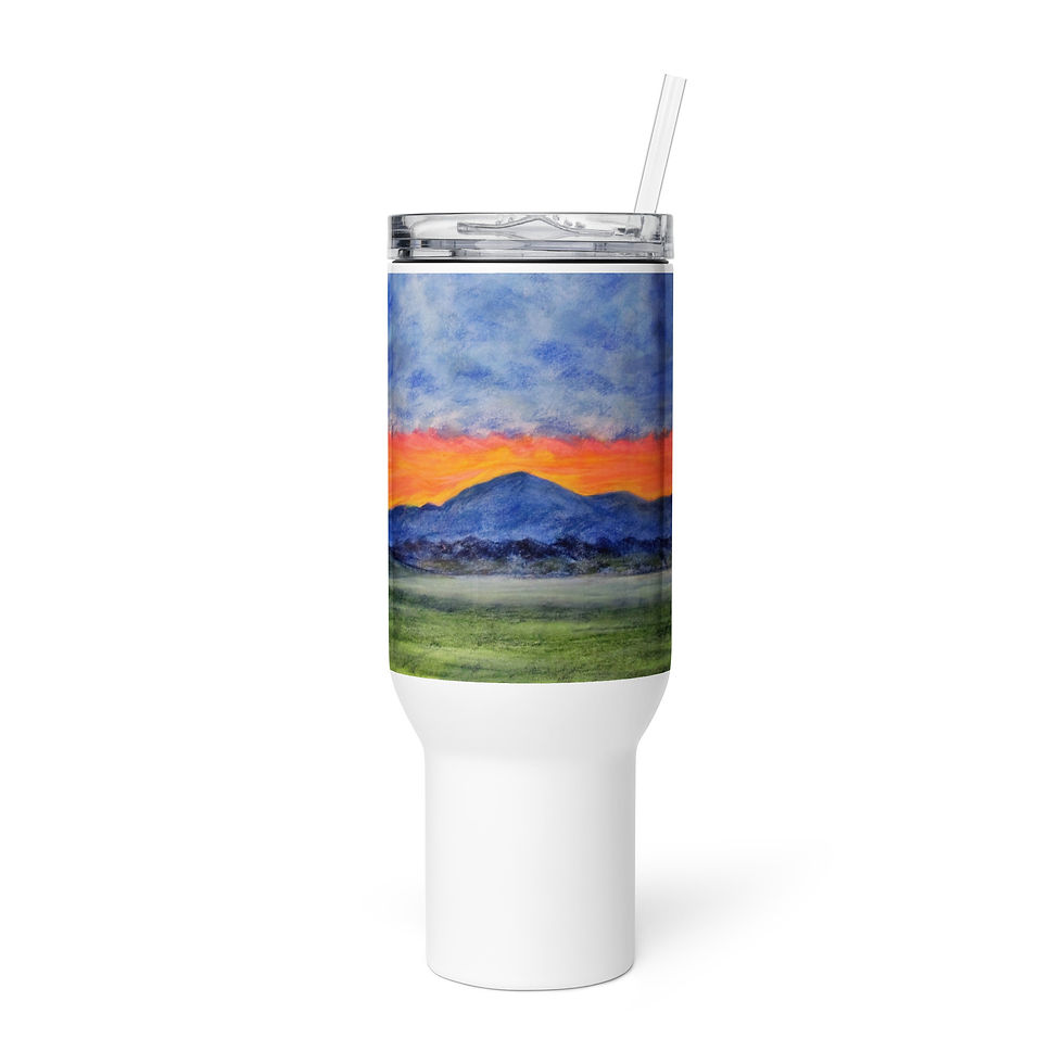 Thumbnail: Laramie Peak Splendor Travel mug with a handle