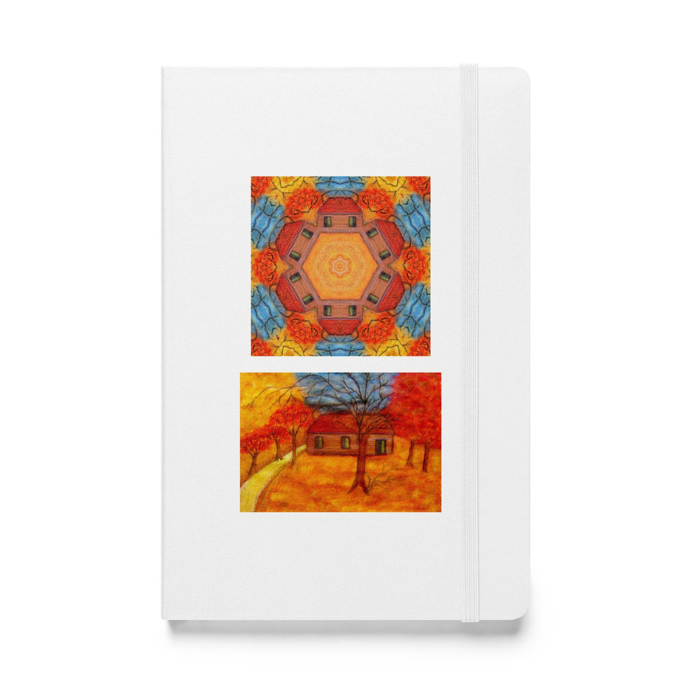 Miniatura: The Long Road Home Hardcover bound notebook