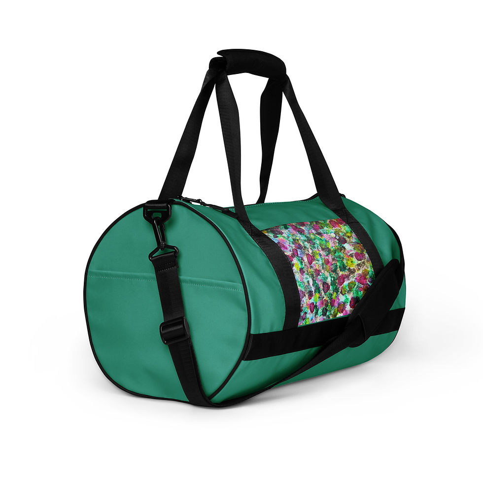 Thumbnail: Visions of Spring All-over print gym bag