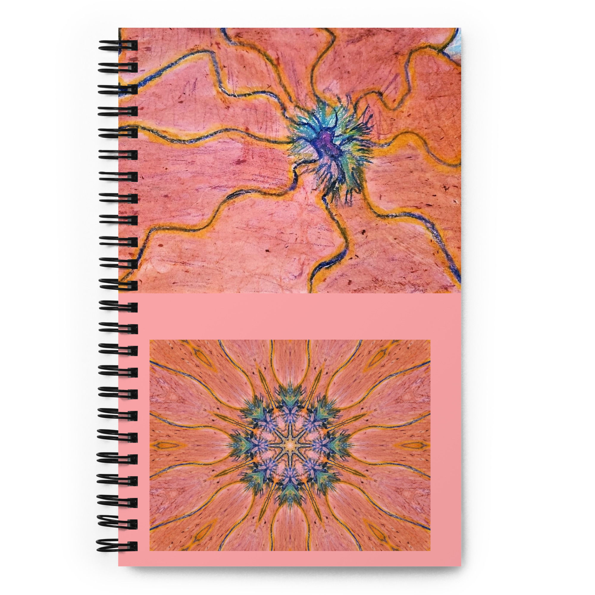 Flower Power Spiral notebook