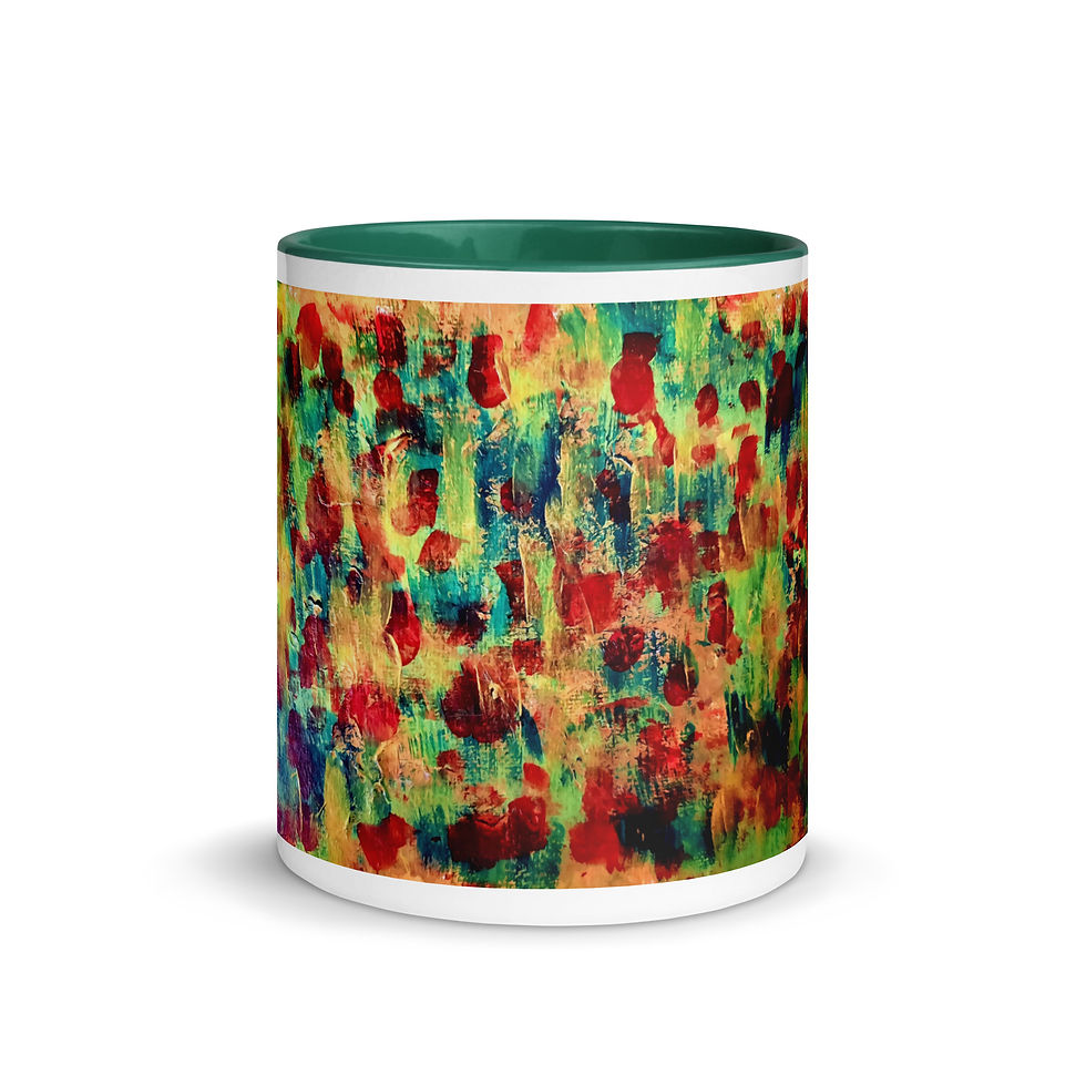 Thumbnail: Visions of Summer Mug with Color Inside