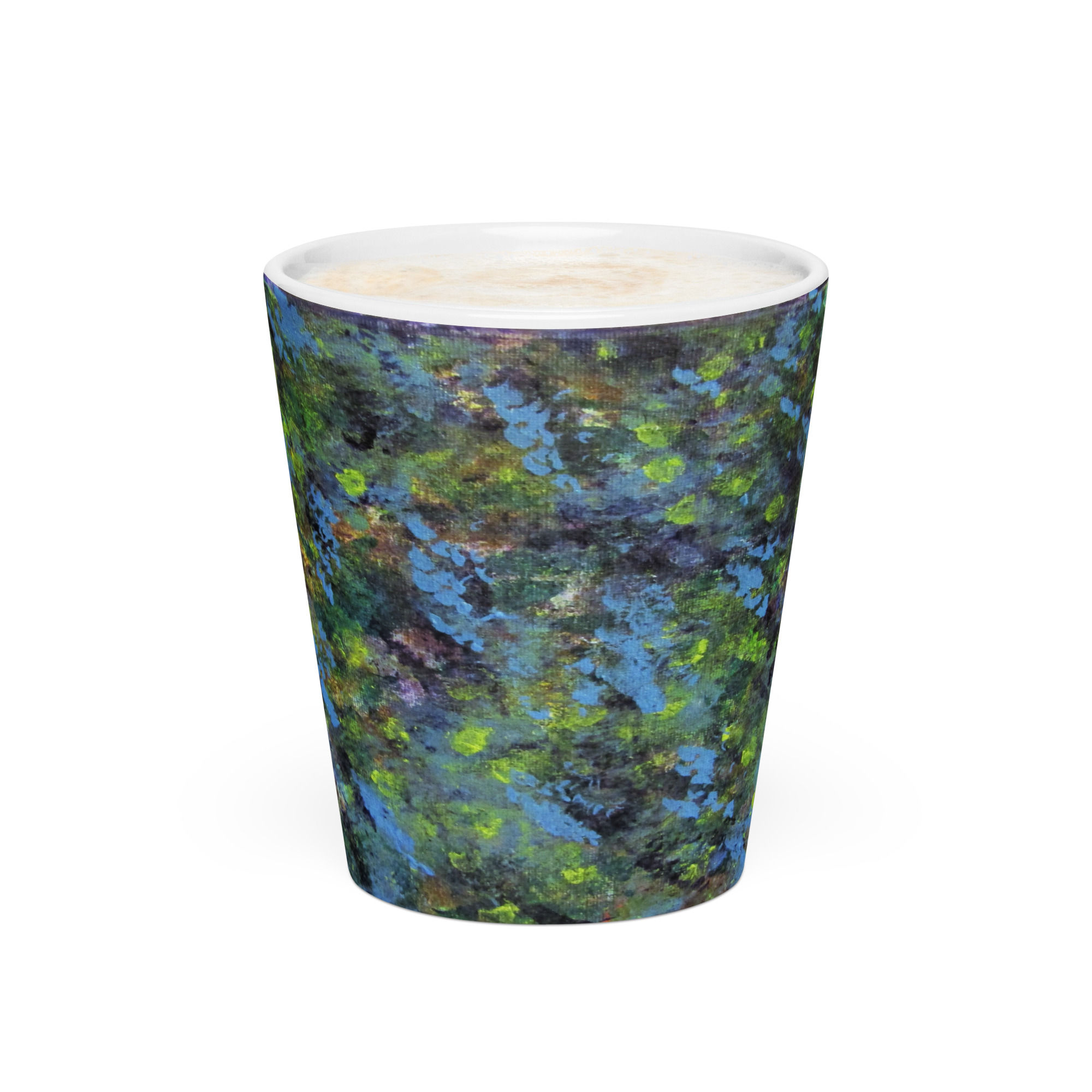 Hidden Patterns 1 Latte mug