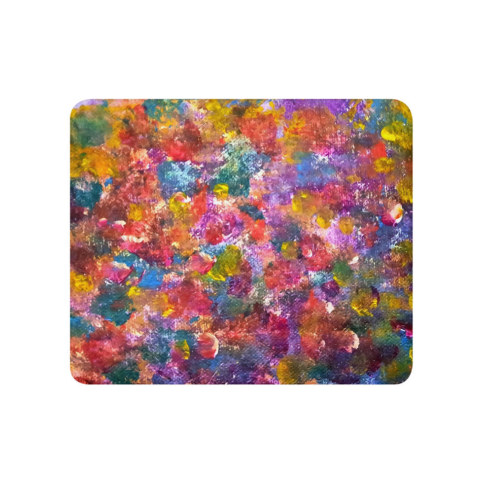 Miniatura: Floral Abstraction 2 Sherpa blanket