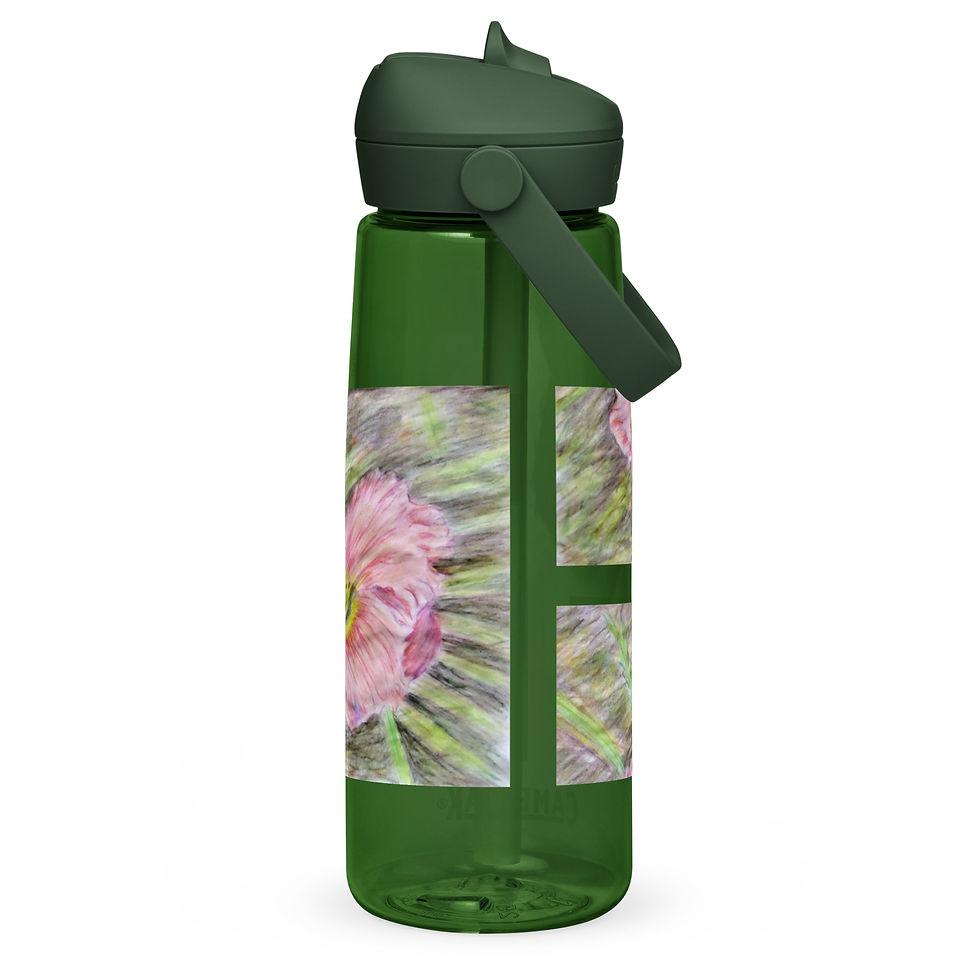 Miniatura: Daylily Delight Flip straw water bottle