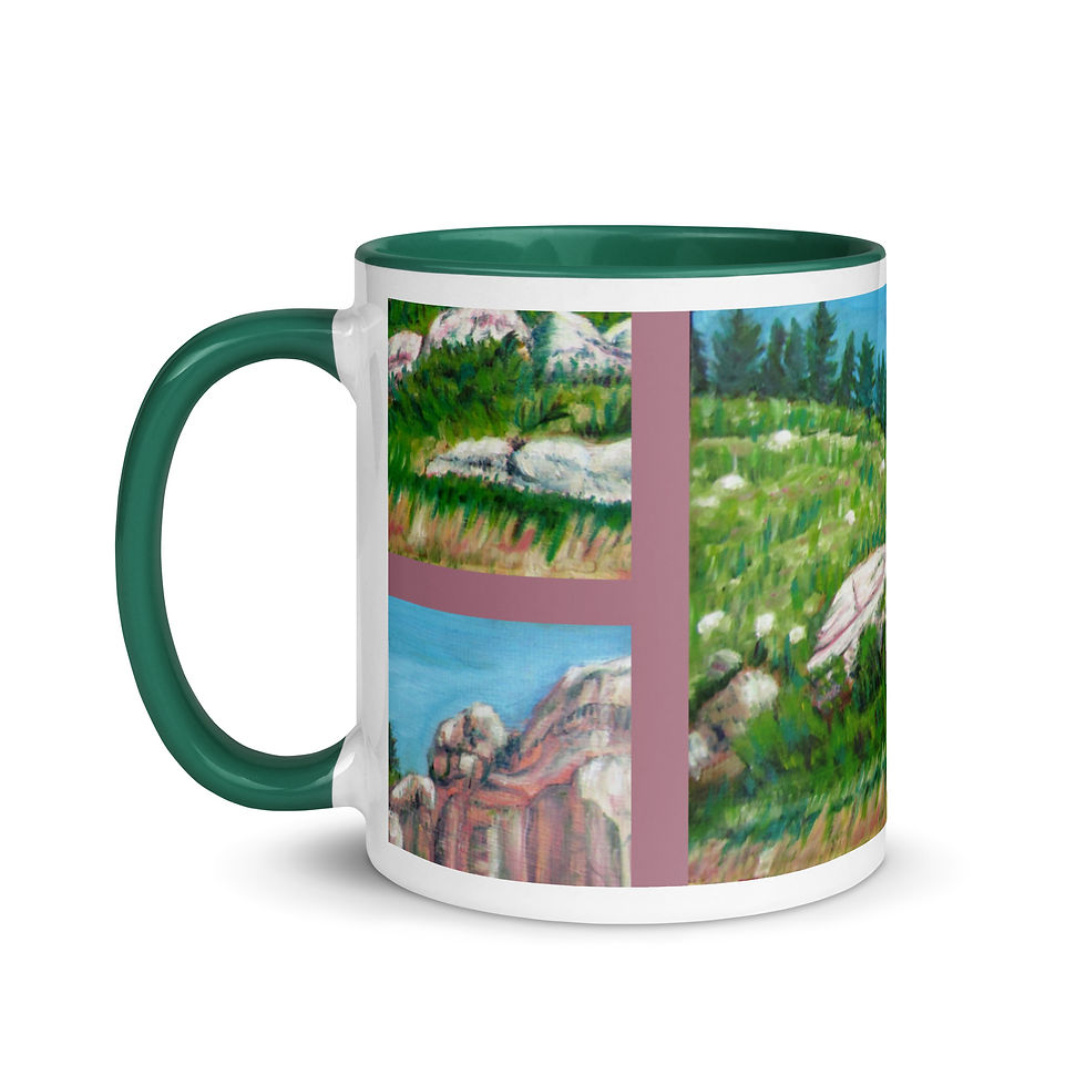 Thumbnail: Rogers Canyon Mug with Color Inside