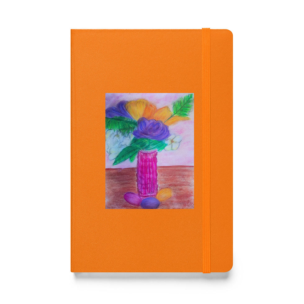 Miniatura: Spring Solace Hardcover bound notebook