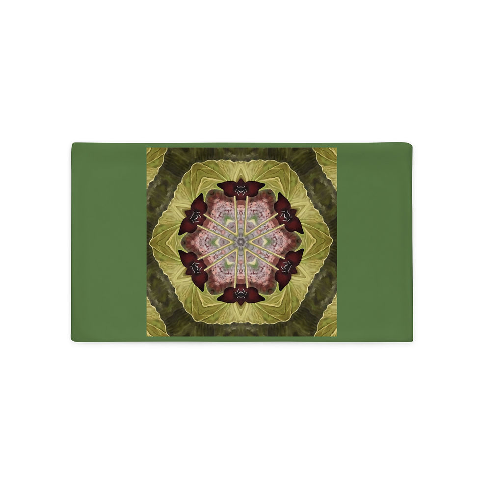 Miniatura: Trillium Tranquility Pillow Case