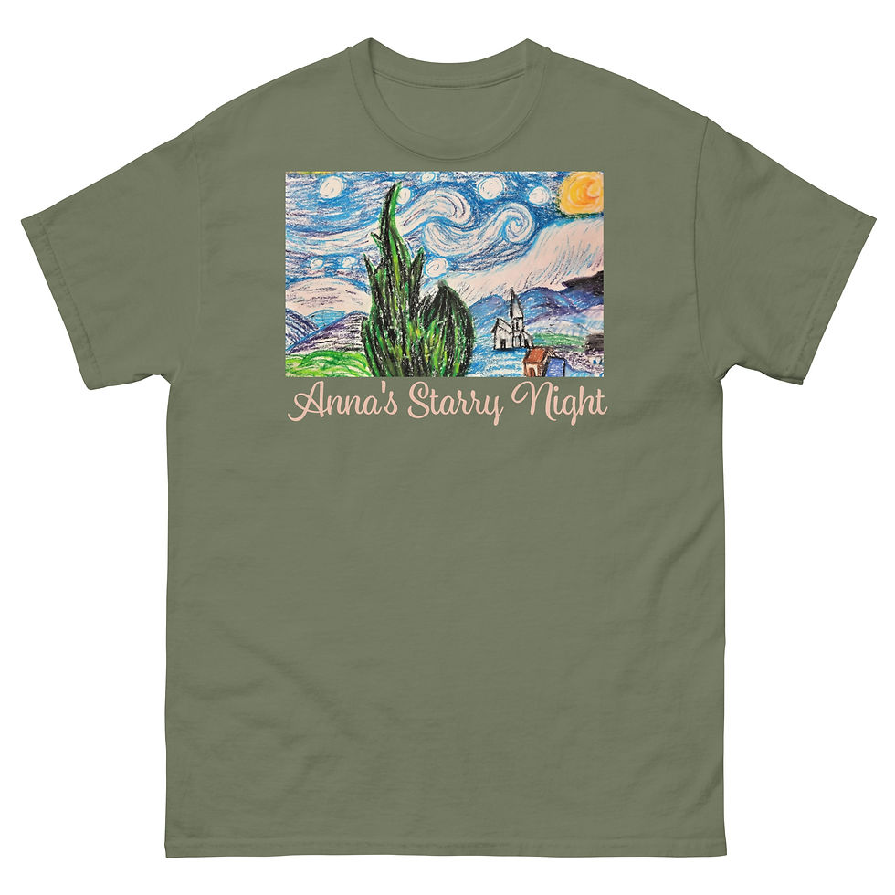 Thumbnail: Anna's Starry Night classic tee
