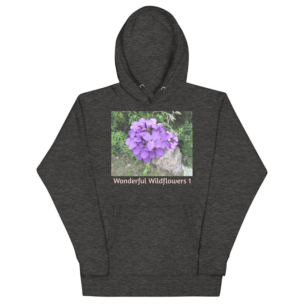 Thumbnail: Wonderful Wildflowers 1 Unisex Hoodie