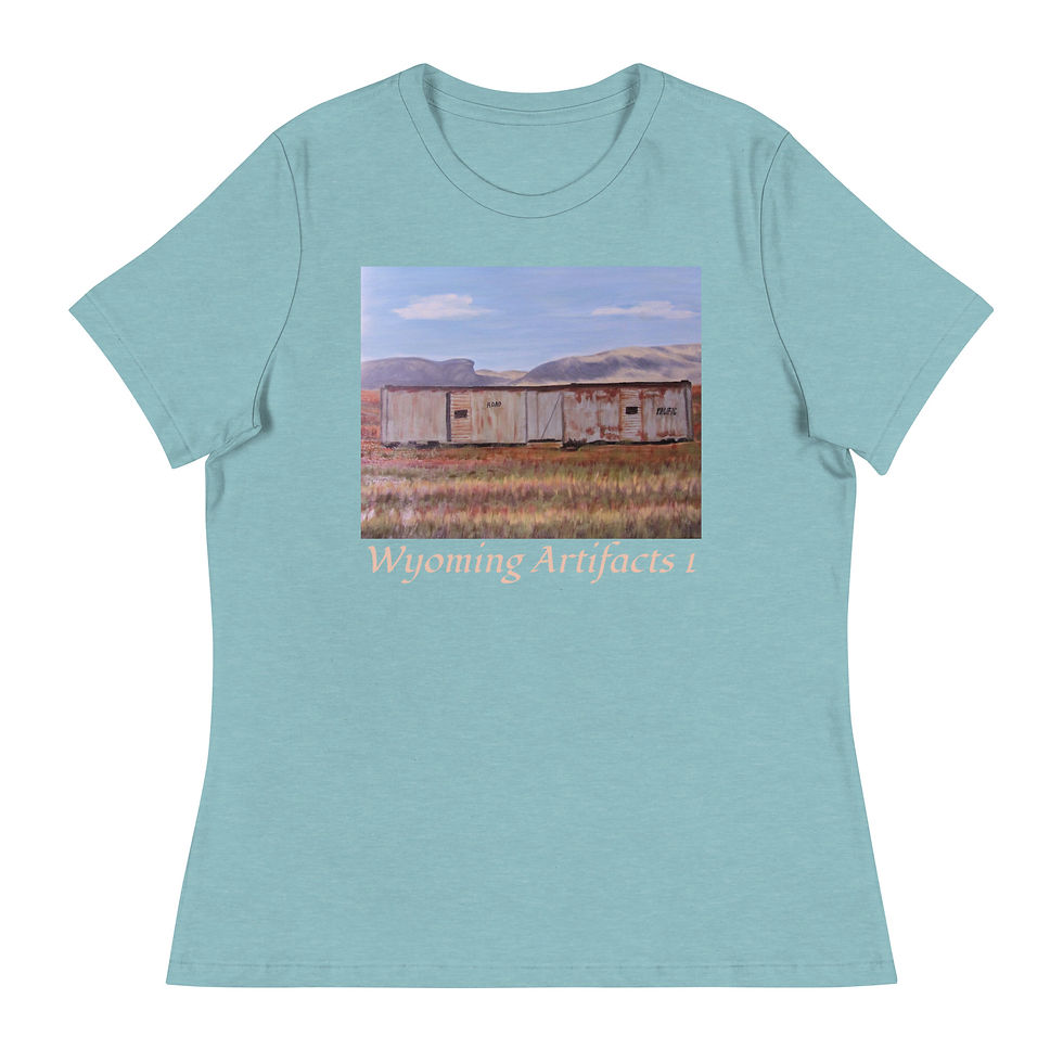Miniatura: Wyoming Artifacts 1 Women's Relaxed T-Shirt