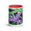 Miniatura: Purple Radiance Mug with Color Inside