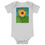 Thumbnail: A Solitary Sunflower 2 Baby short sleeve one piece