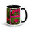 Thumbnail: Bed of Roses Mug with Color Inside