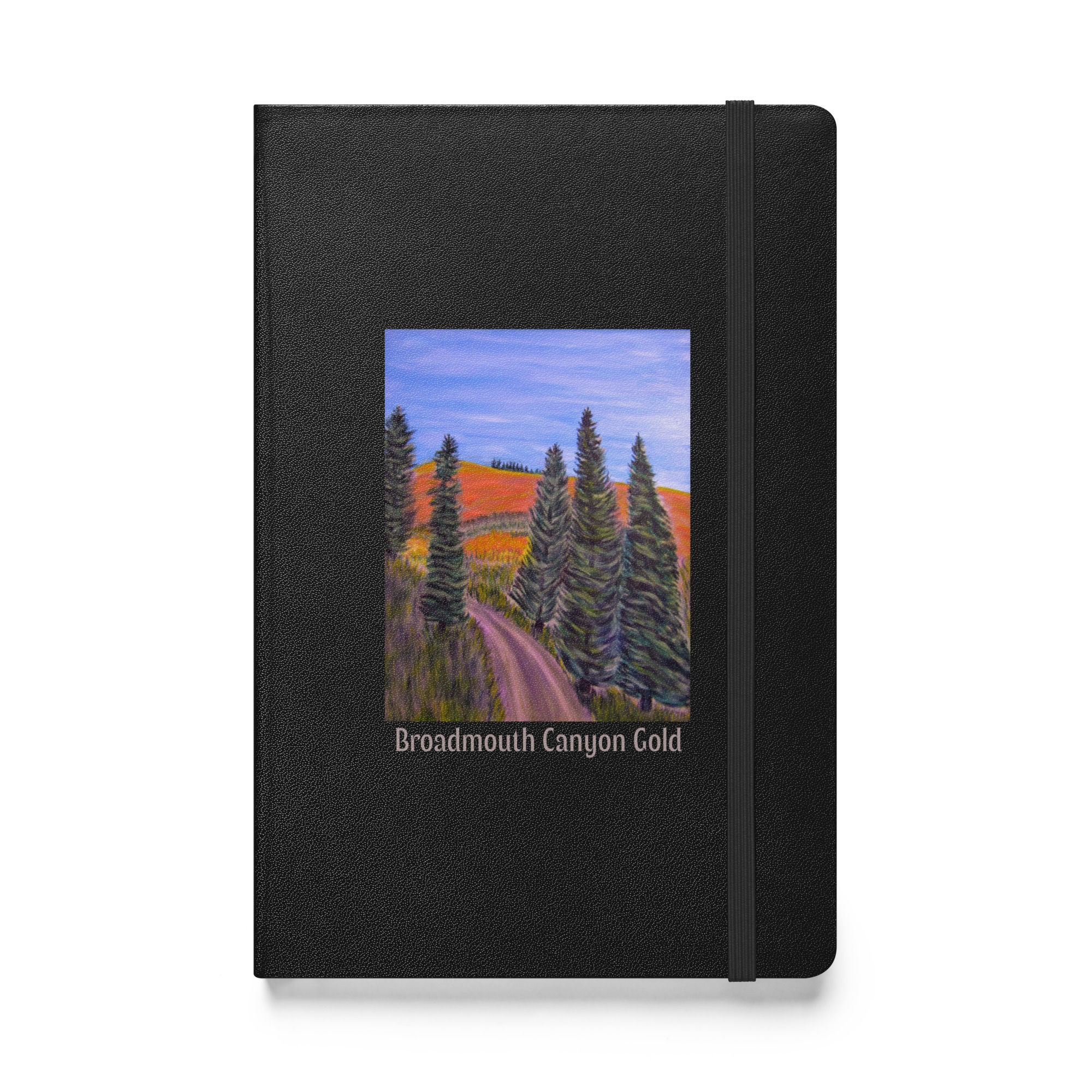 Broadmouth Canyon Gold Hardcover bound notebook