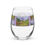 Thumbnail: Purple Mountains Majesty Stemless wine glass
