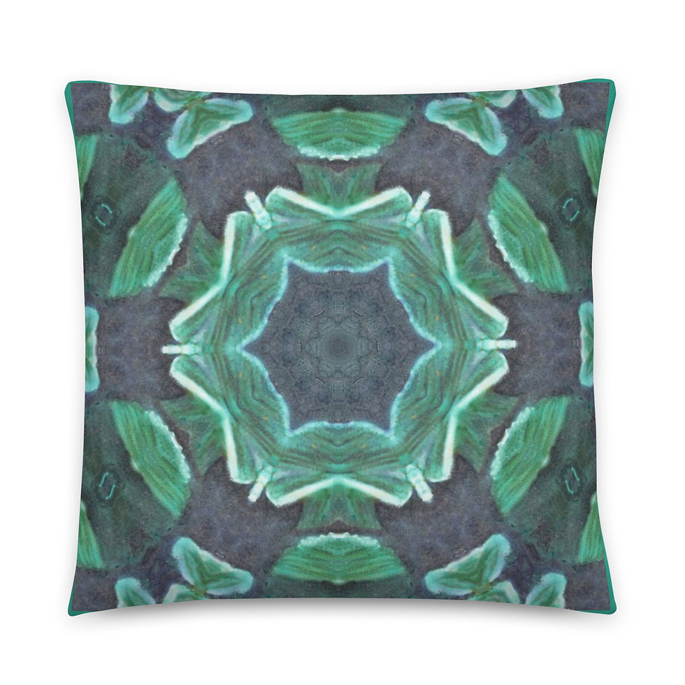 Miniatura: Wyoming Water Lilies Basic Pillow
